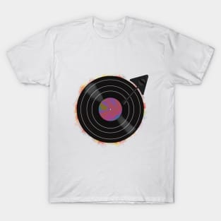 Vinyl Record multicolor T-Shirt